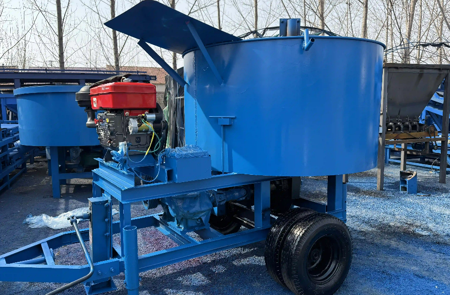 Betonblandepande – Heavy-Duty-paddleblander til mortel og stukko