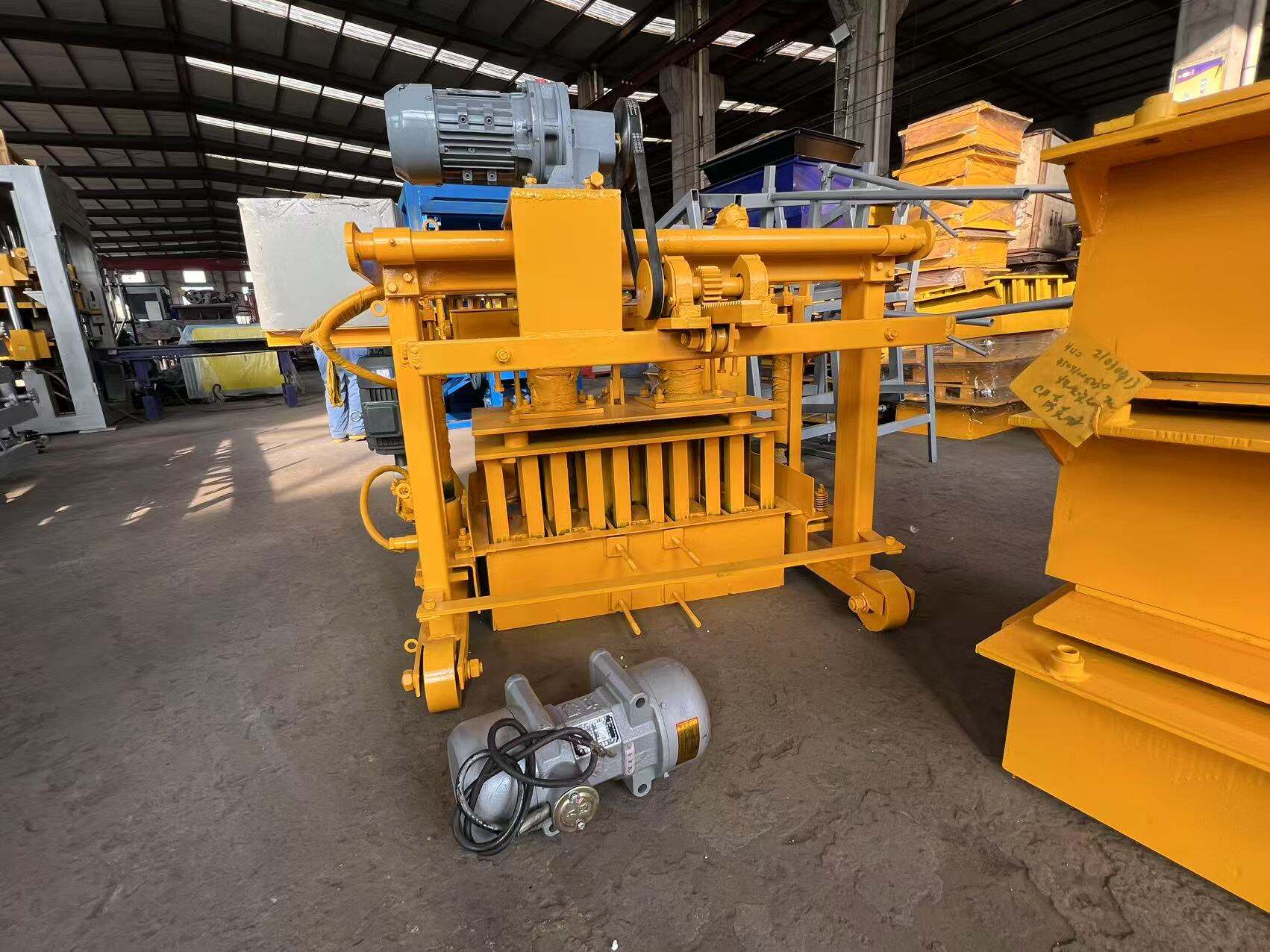 QMJ-4A Mobile Concrete Brick Machine: Industrial Semi-Auto Solution for ...