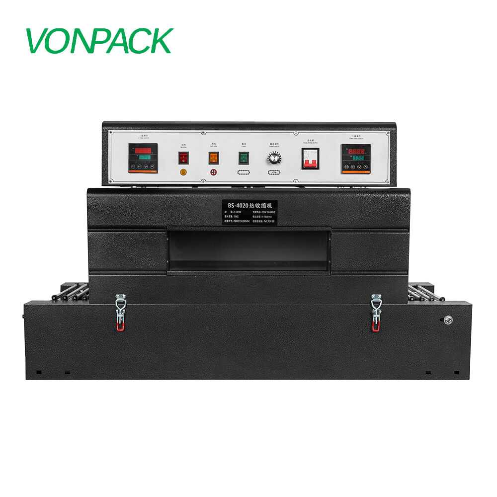 Roller 4020 Double Heating Large Electrical Box  Automatic PP POH PVE  Packing Film Shrink Wrapping Machinery