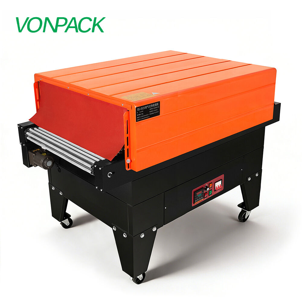 Jet Roller 6535 Shrink Wrapping Machine Heat Shrink  Sleeve Label Machine Industrial Plastic Film Book Bottle Packaging Machine