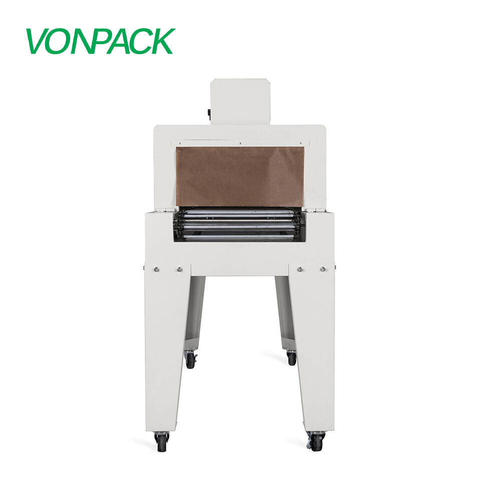 Roller 4020F Long Tunnel Plastic PVC/POF/PP Heat Shrink Tunnel Sleeve Film Wrapping Packaging Machine