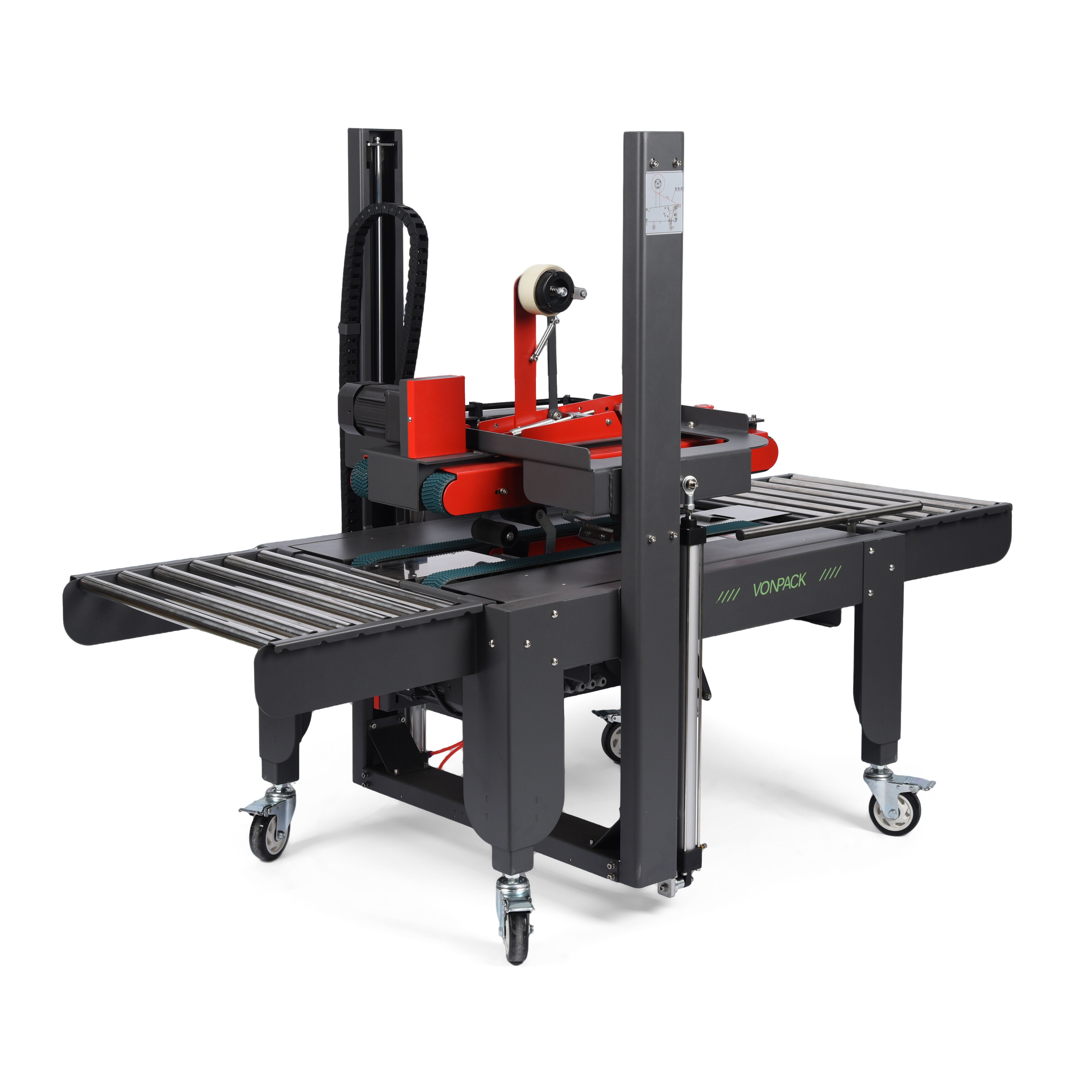 F30 New Upgrade Automatic Induction Carton Sealing Machine Factory Box Sealer Machine Packaging Machine