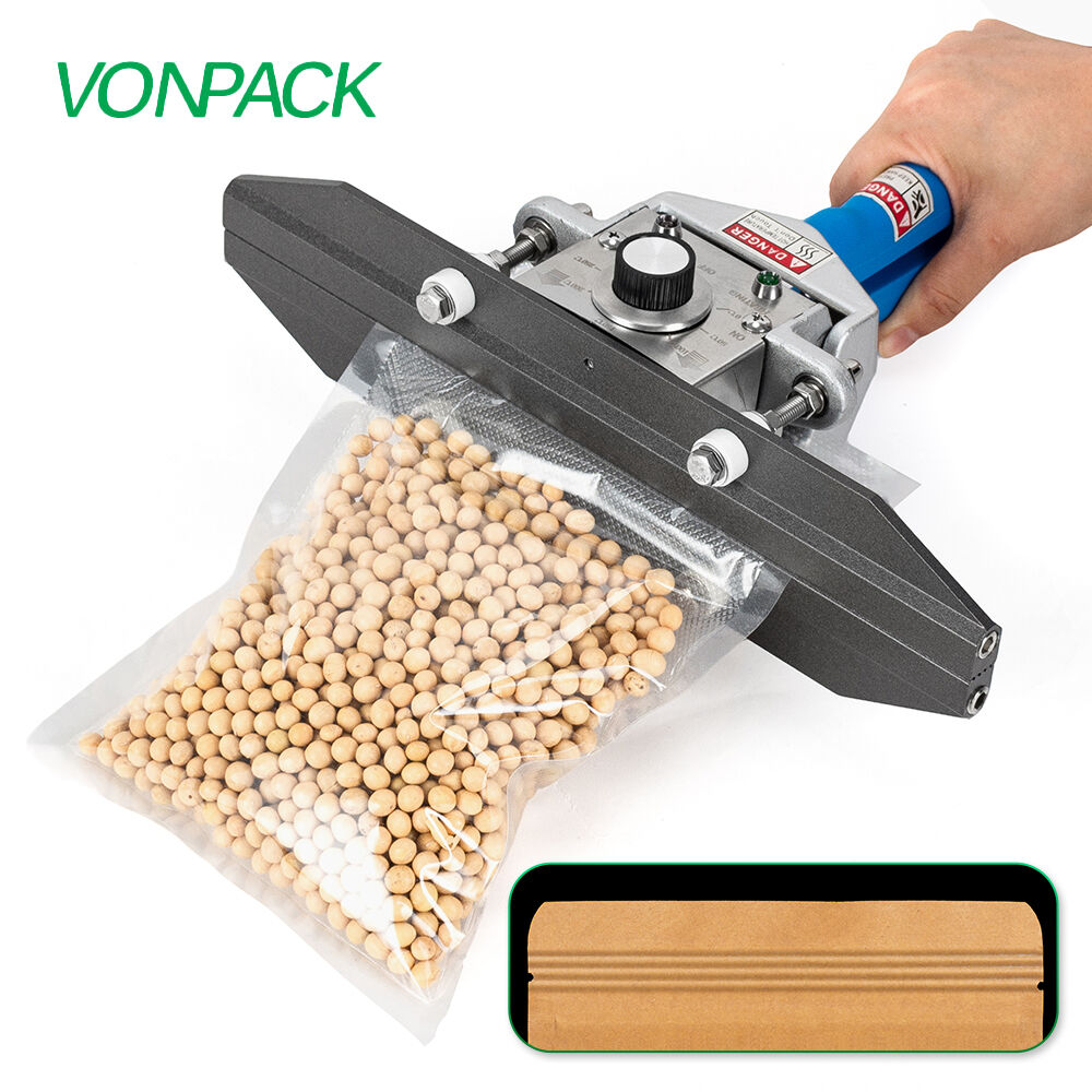 FKR Handheld Plier Sealer Semi-automatic Sealing Machine Portable Plastic Bag Packaging Machine Small Type