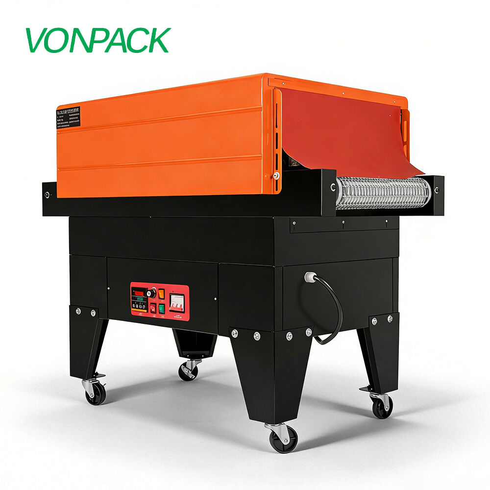 Jet Roller 4525 Mesh Heat Shrink Machine Tunnel Shrink Machine Worth-it Heat Shrink Film Tunnel Wrap Machine