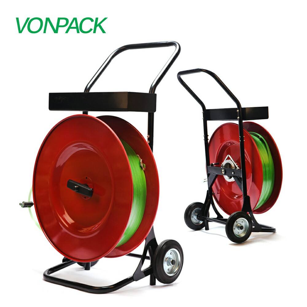 عربة نقل كبيرة فاخرة من البوليستر H405، عربة شريط، جهاز توزيع حزام PET