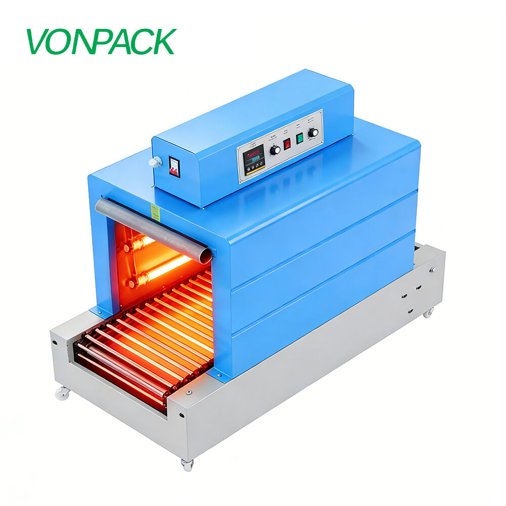 Roller 4535 Factory Price in Stock Automatic PVC/PP/POF  Film Packaging Equipment Shrink Wrapping Machinery