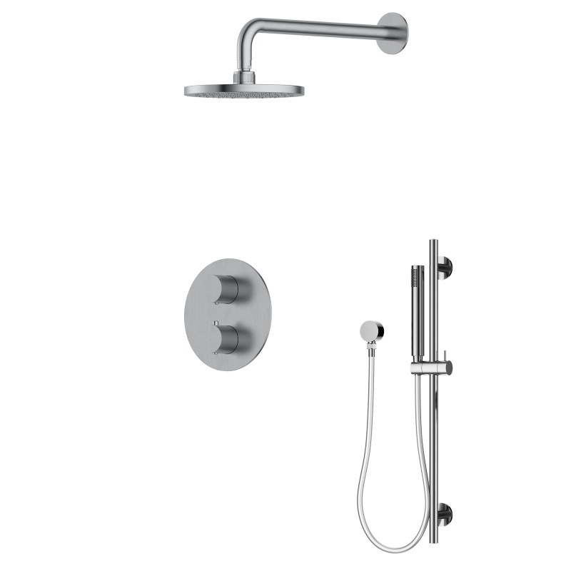 79 Series New Design Brass Round Wall Mounted Shower Set