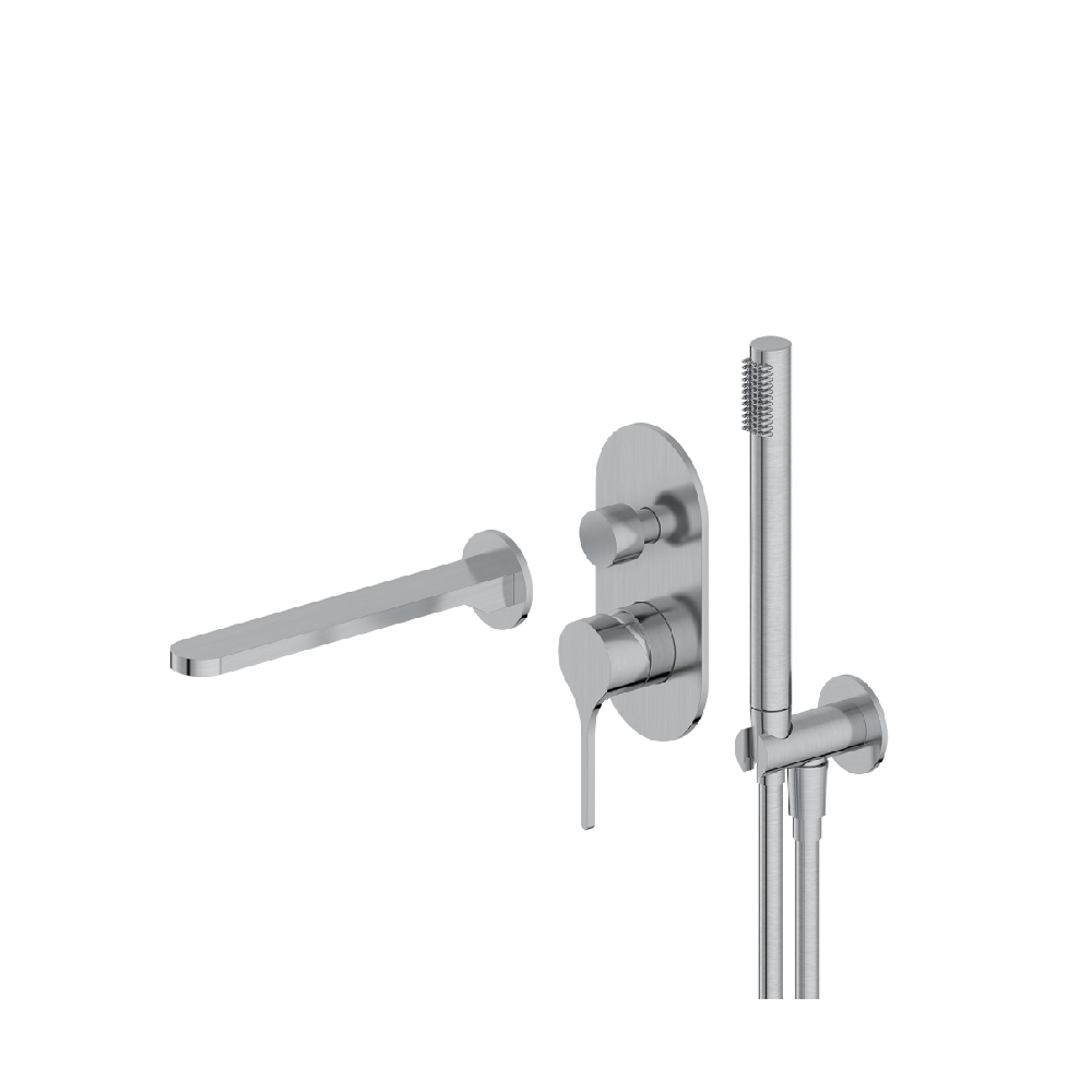 s180 single handle wall mount bathroom vanity sink faucet shower set with shower head-16