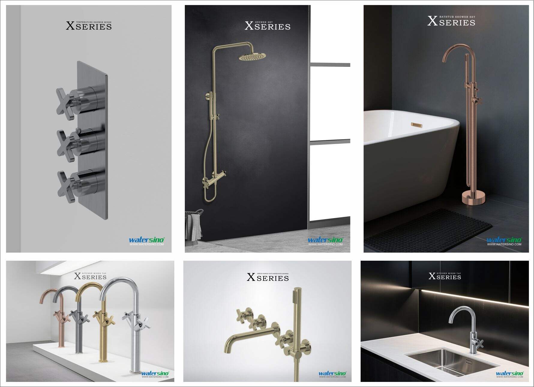 x series bathroom tapware basin mixer tap rainfall shower head outdoor shower kit-25