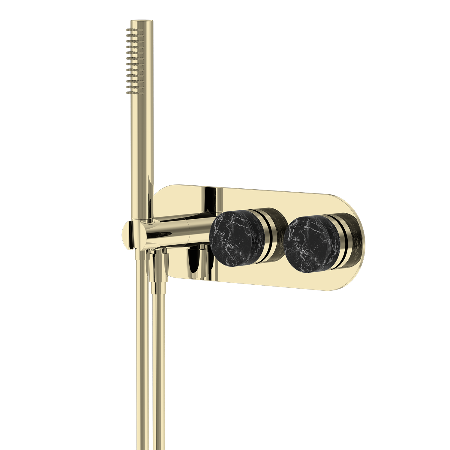 74 Series WRAS High Quality Wall Mounted Marble Shower Hand Set