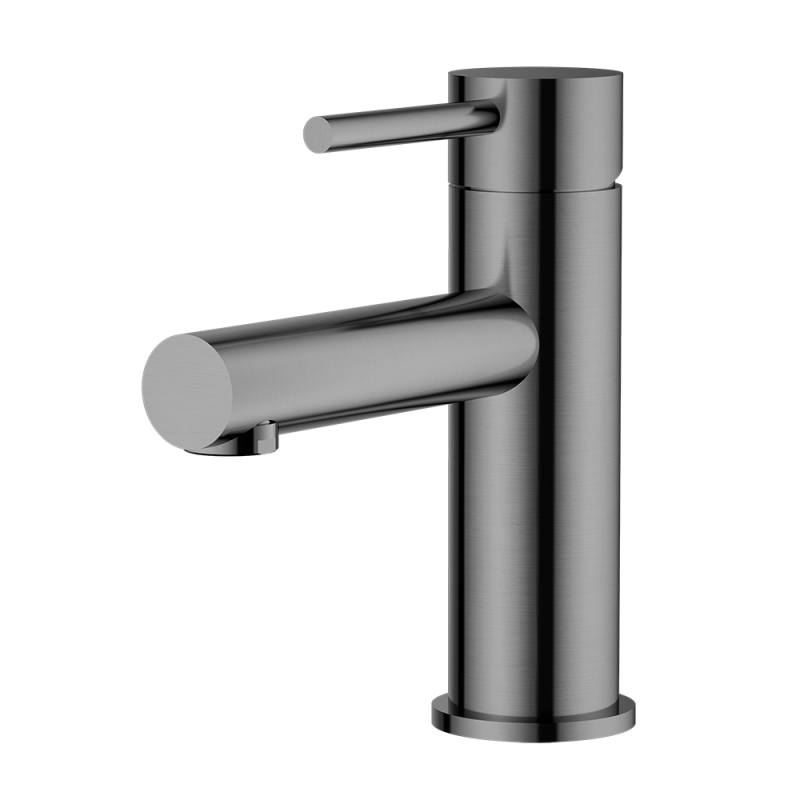 single handle single hole antique brass bathroom sink faucet