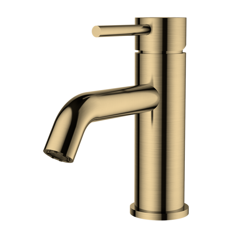 PL Modern Single Handle Bathroom Faucet DZR Brass Basin Mixer
