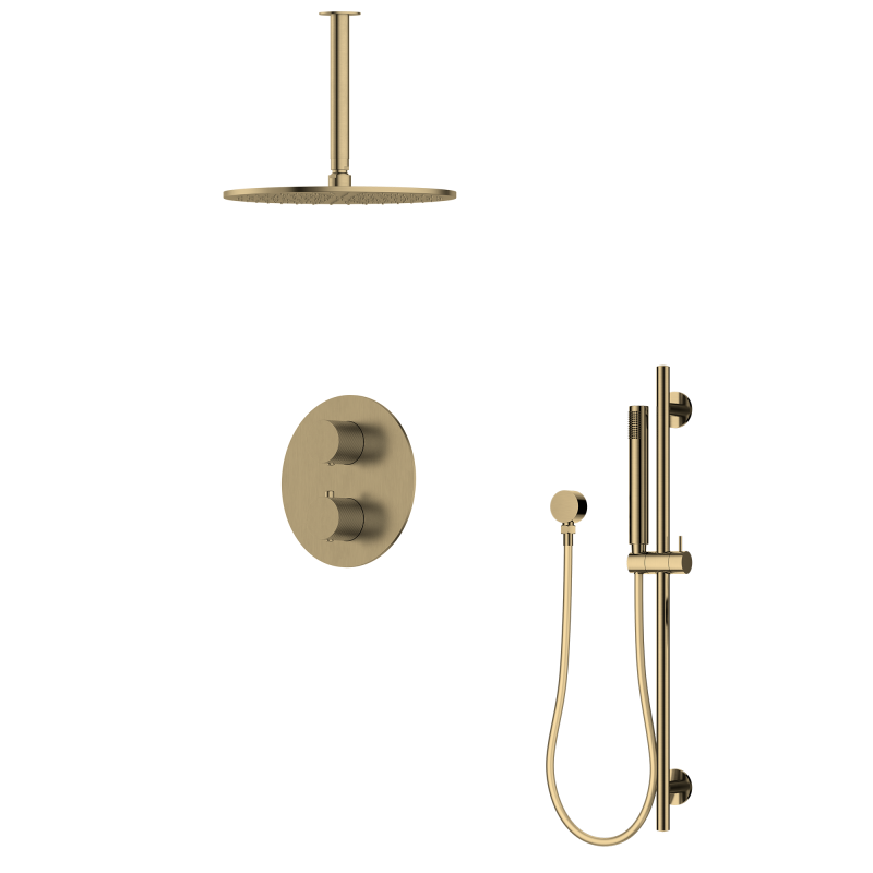 79 Series OEM Sanitary Ware Brass Rain Shower Set