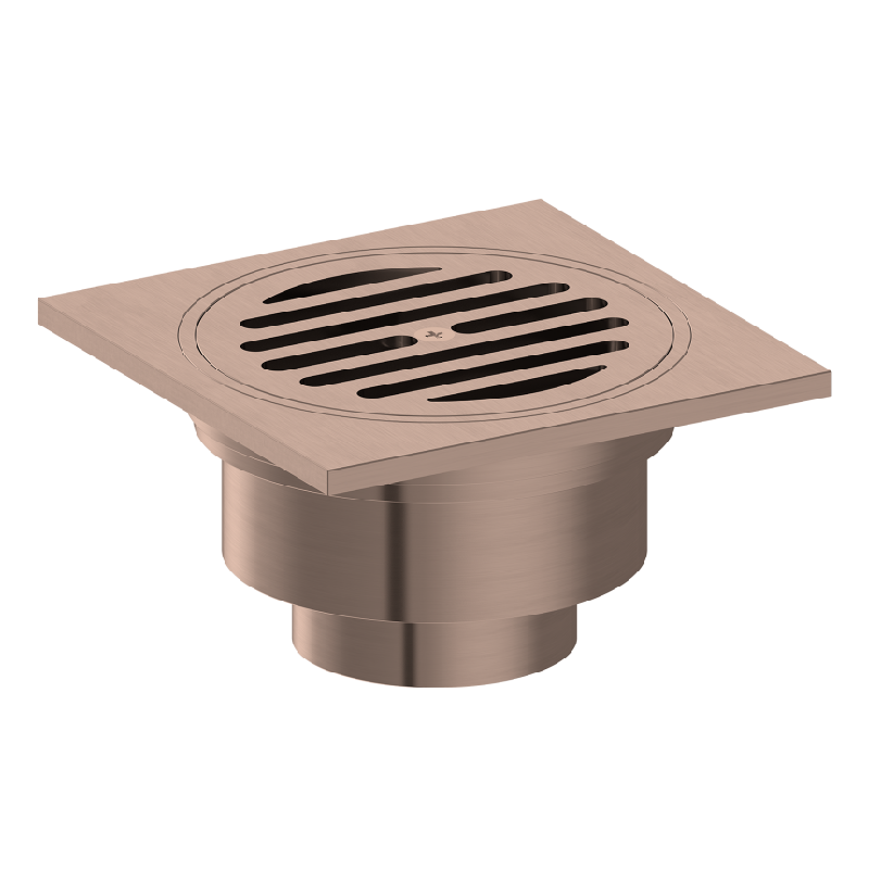 Quare Frame Round Grate Floor Drains Collectio for Home & Hotel    