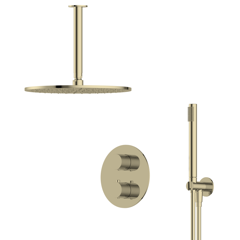79 Series ODM Tapware Brass Rain Shower Head Set System