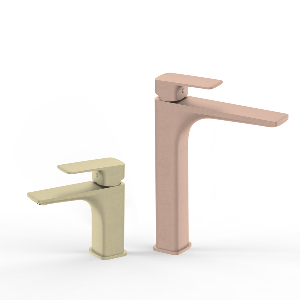 21 Series Hotel Bathroom Sanitary Square Tapware Shower Faucet Set