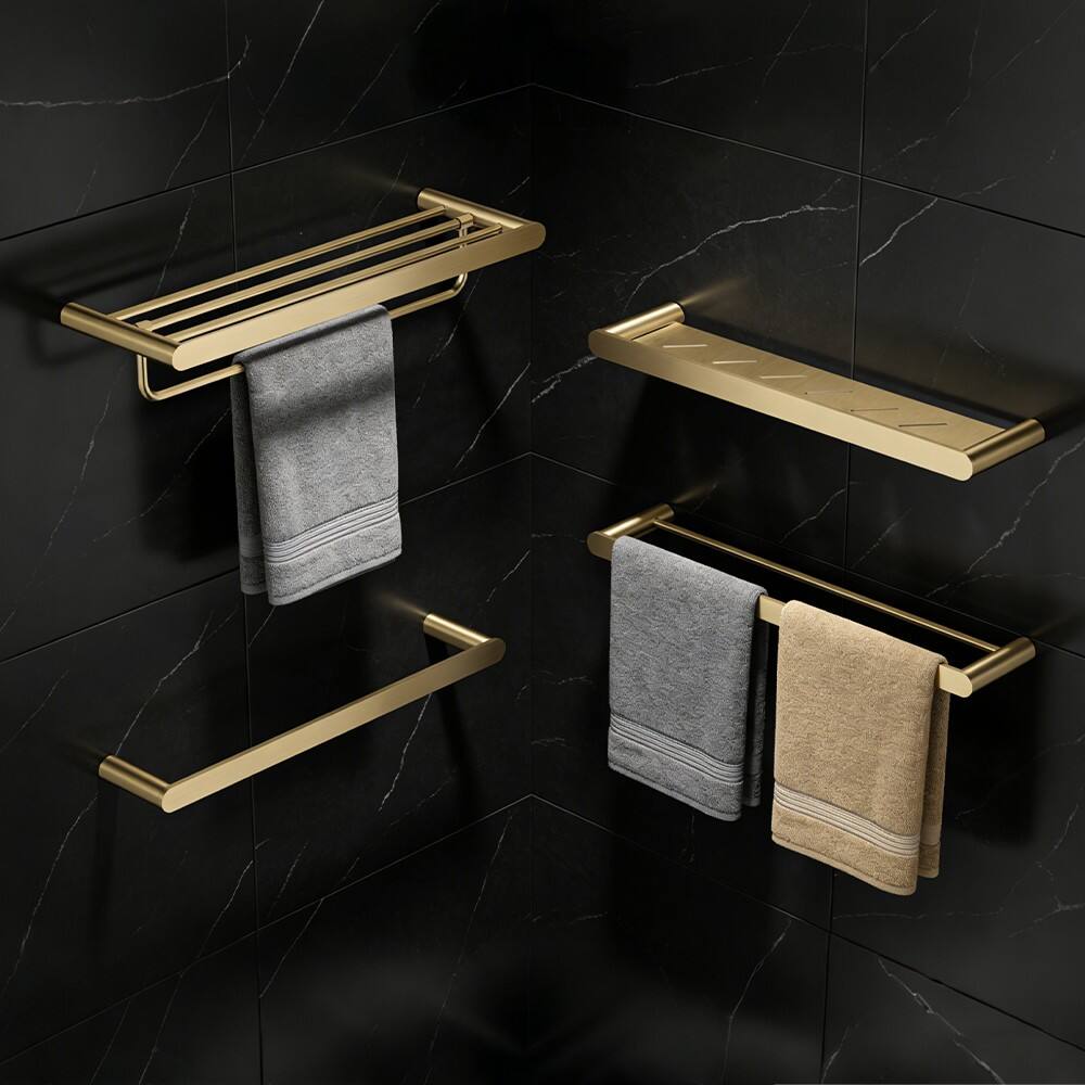 M22 Series Wall-Mounted Bathroom Hardware Custom Finishes Towel Rack