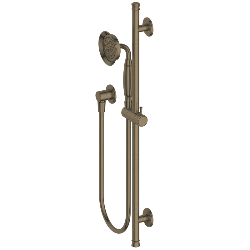 87 Series Brass Shower System Elegant Retro Bathroom Kit