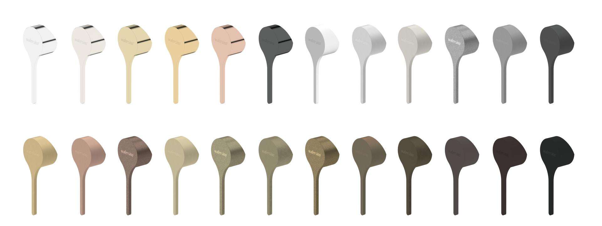 20+ Custom PVD Finishes, tailored to diverse project requirements