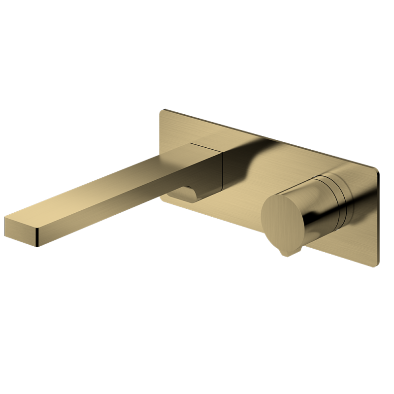 Wall Mounted Basin Mixer Tap Bathroom Wall Mount Faucet Kit