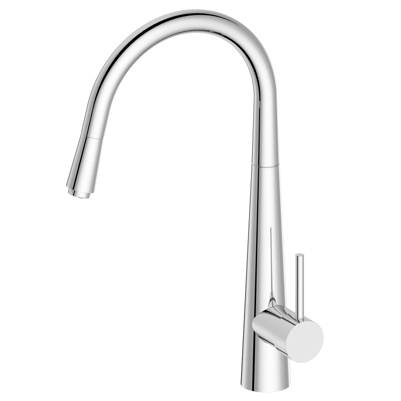 360°Swivel Pull-Out Single Lever Kitchen Sink Mixer Tap