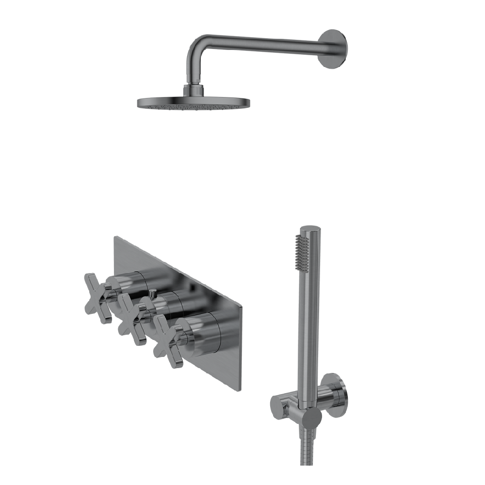 x series bathroom tapware basin mixer tap rainfall shower head outdoor shower kit-12