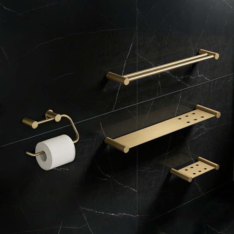 M00 Series Hotel & Villa Bathroom Accessory Set Integrated Project Solution Bathroom Hardware
