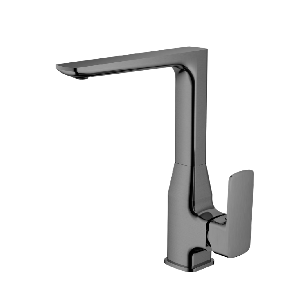 21 series hotel bathroom sanitary square tapware shower faucet set-5