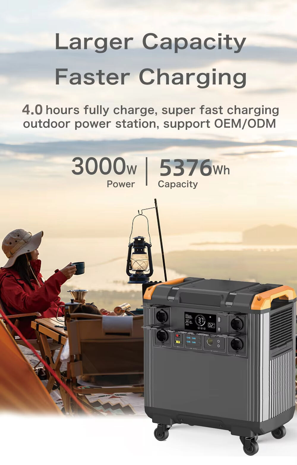 Generatori solari portatili: fonte di alimentazione di riserva essenziale per campeggio e viaggi