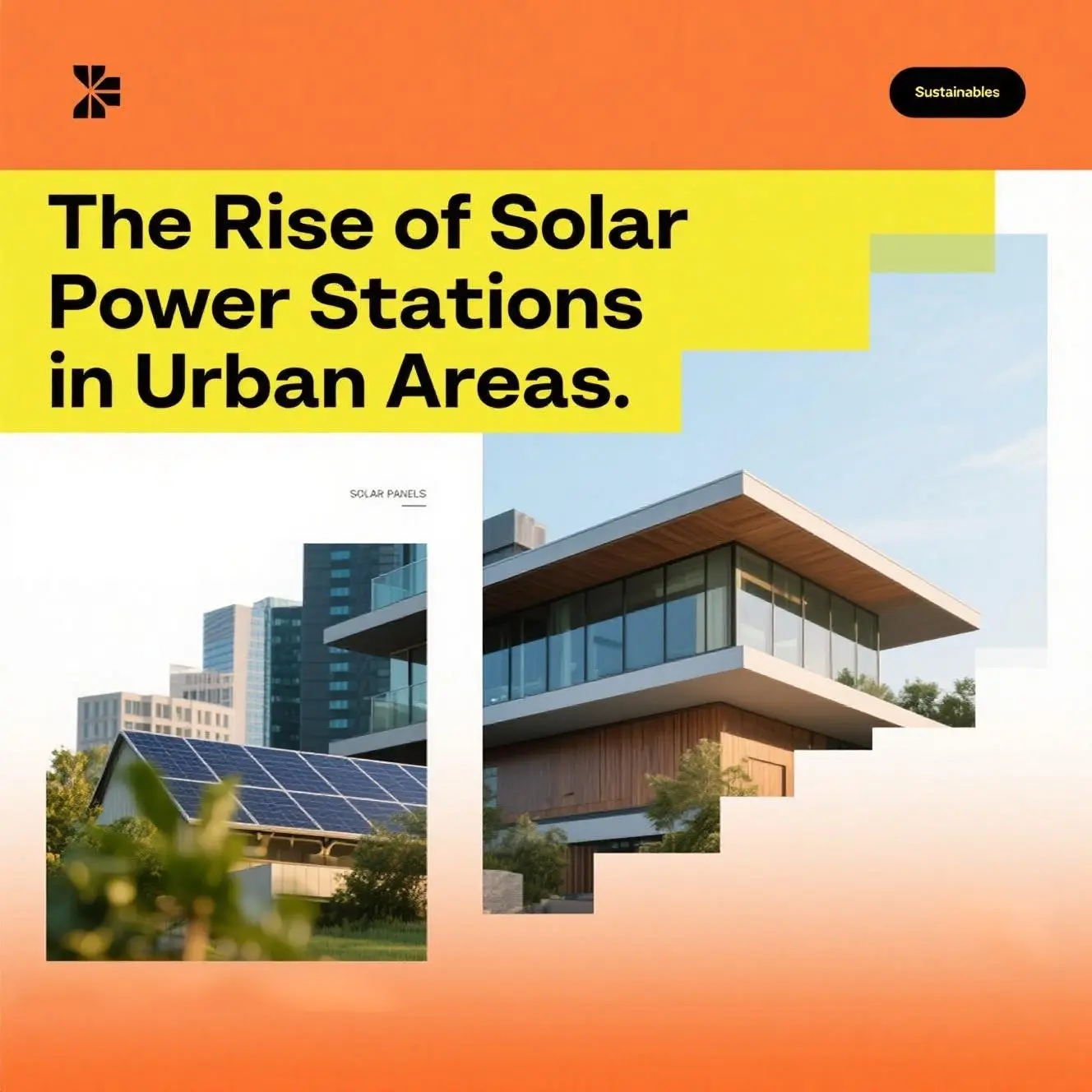 La montée en puissance des stations solaires dans les zones urbaines