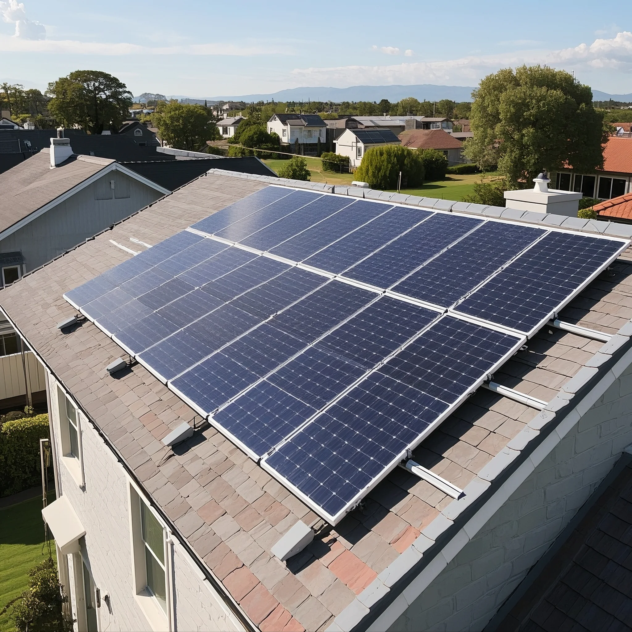 Transformando Tu Techo en una Estación de Energía Solar