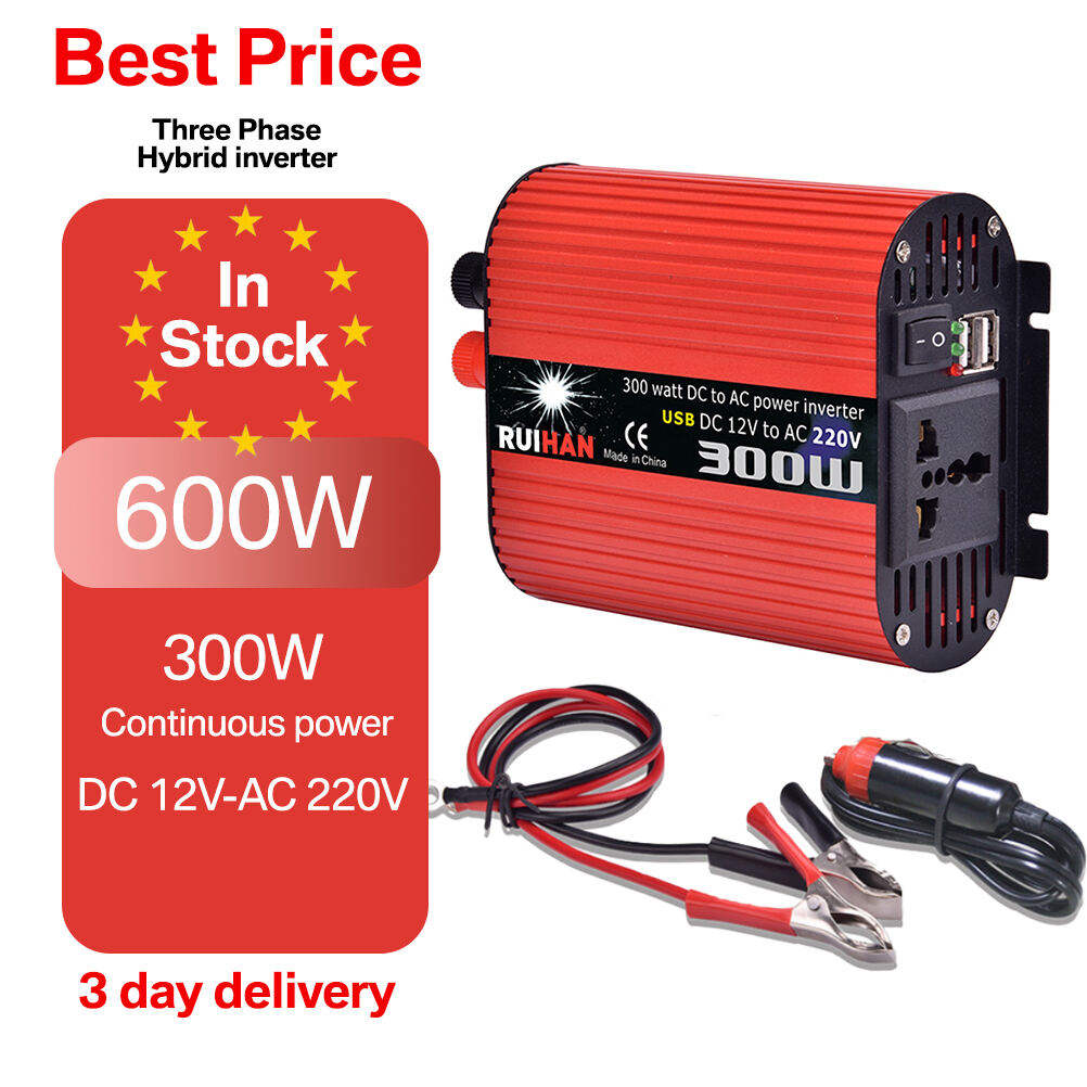 Hot Selling 300kva 300W 600w DC 12V to AC 110V 300 Watt Car Power Inverter with 2 USB