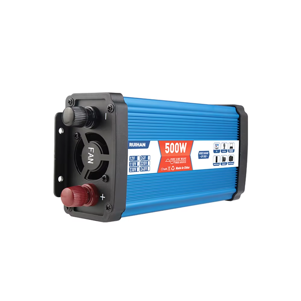 RH-DX Series Inverters Launch: 500W Pure Sine Wave Solution for Home & Vehicle Use