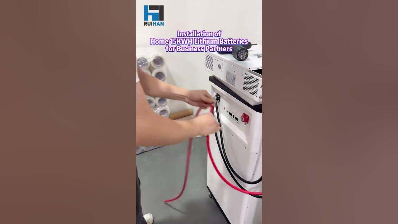 Home 15KWh lithium battery installation video is here!