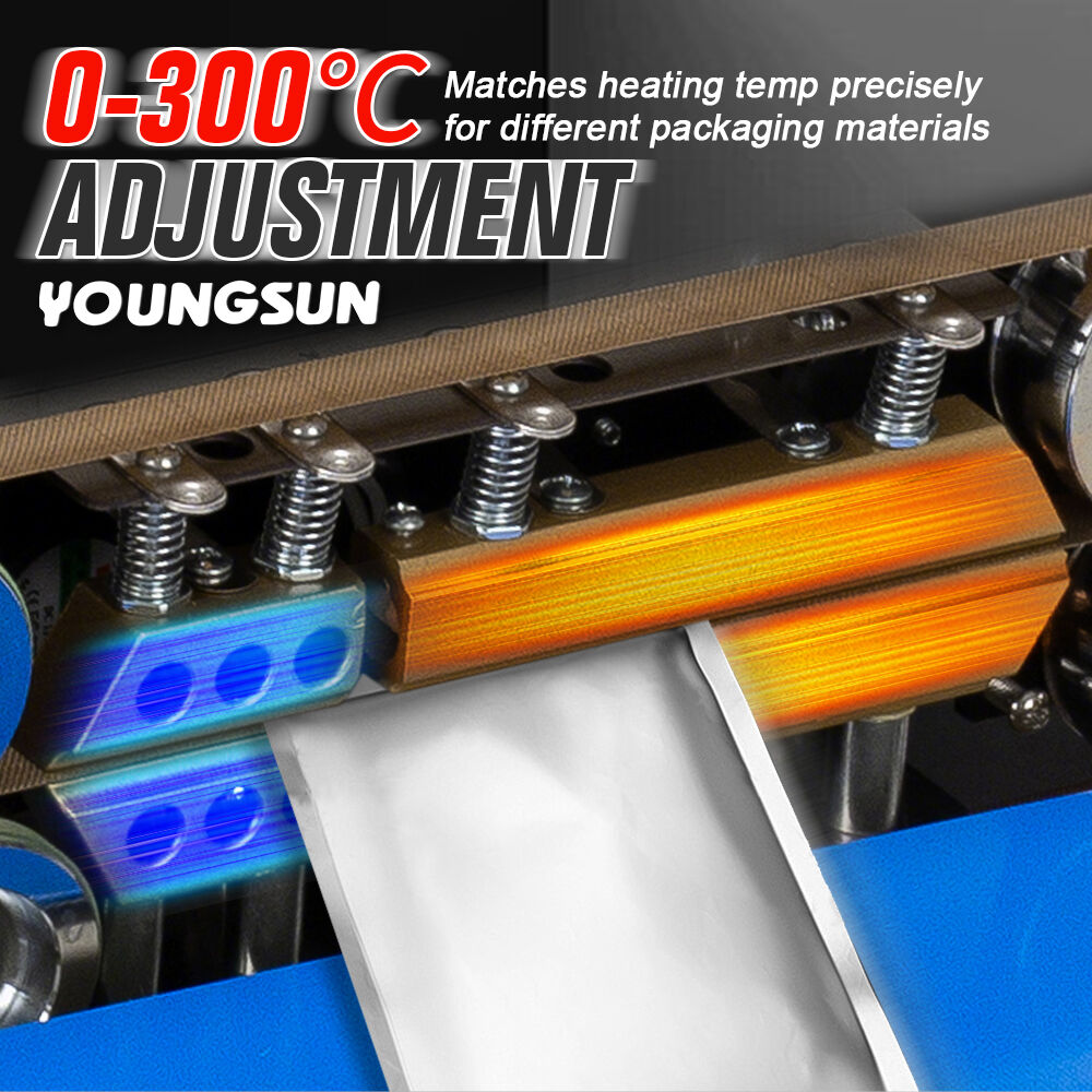 L1  Continuous Band Table Top Heat Sealing Machine Heat Sealing Machines For Food Packaging