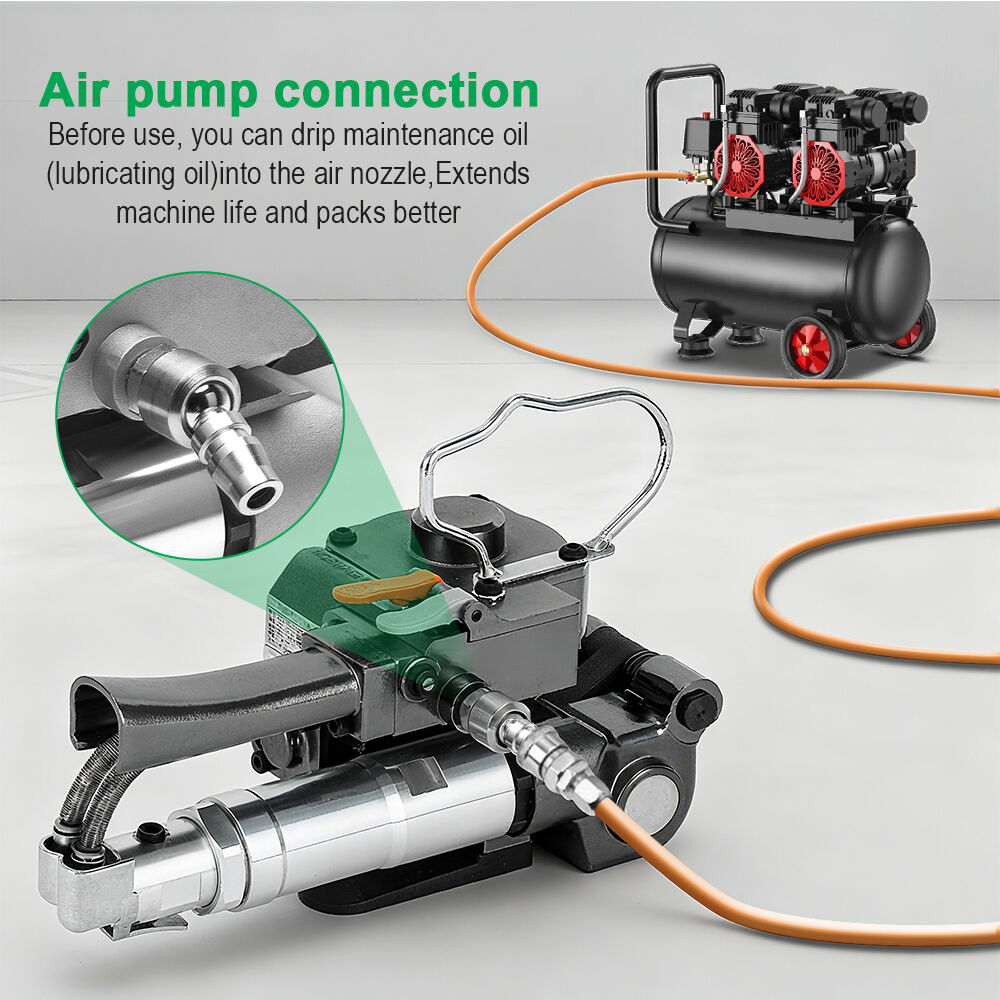 AQD-19 Pneumatic Strapping Machine Box Strapping Machine Carton Strapping Tool Box Strapping Machine Box Packing Machine Strapping Machine Suppliers