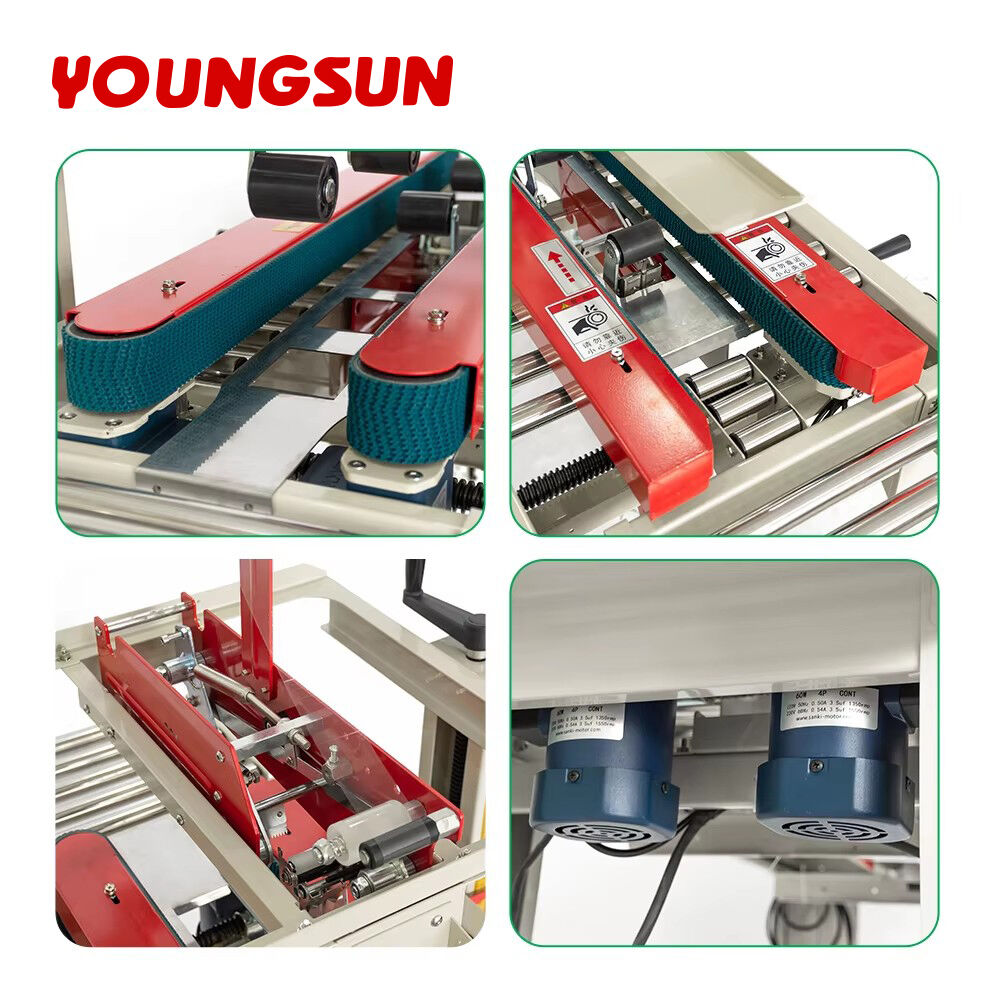 FXC-4530 Cardboard Box Sealing Machine Airplane Box Auto Carton Packing Machine Manufacturer Box Taping Machine