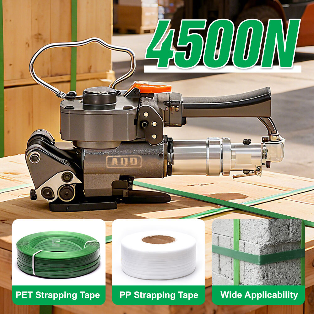 AQD-19 Pneumatic Strapping Machine Box Strapping Machine Carton Strapping Tool Box Strapping Machine Box Packing Machine Strapping Machine Suppliers