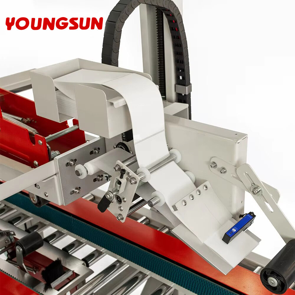 FXC-5050I Automatic Corrugated Box Packing Machine Labeling Machine Seals Box Top and Bottom Packing With Tape