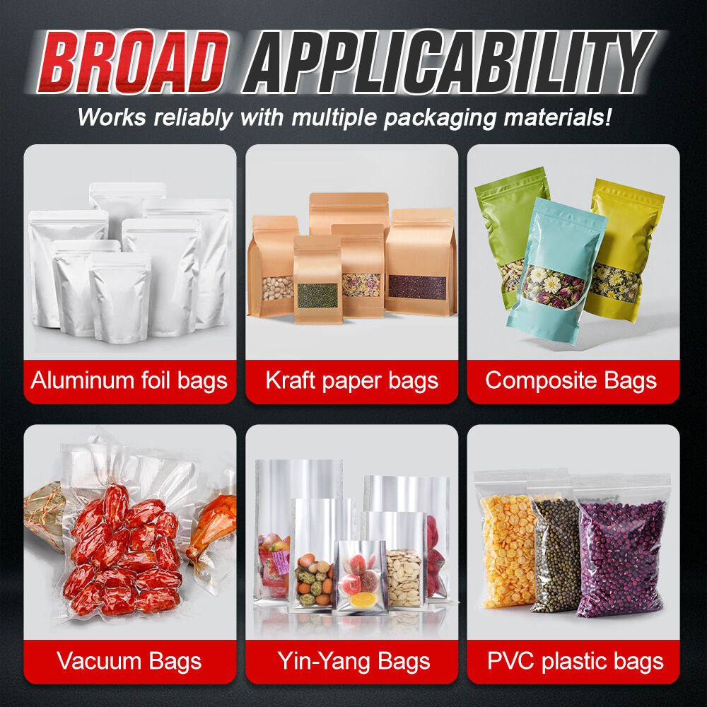 L1  Continuous Band Table Top Heat Sealing Machine Heat Sealing Machines For Food Packaging