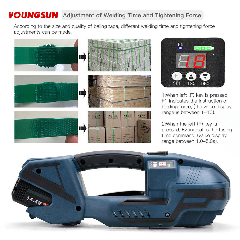Portable Electric Strapping Machine ， Efficient & Handheld