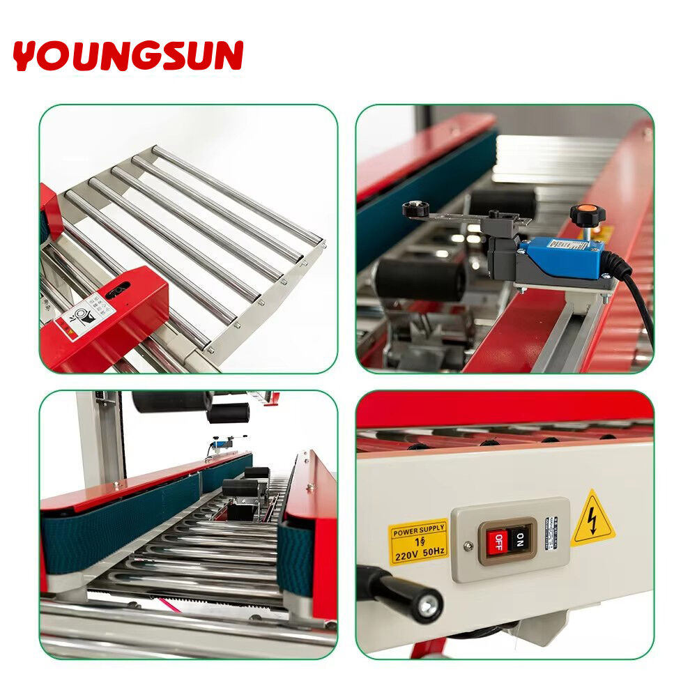 FXC-5050Z Industrial Box Taping Machine Automatic Folding Cardboard Heavy Boxes Case Sealer Packaging Machine Carton Taping Machine Manufacturers