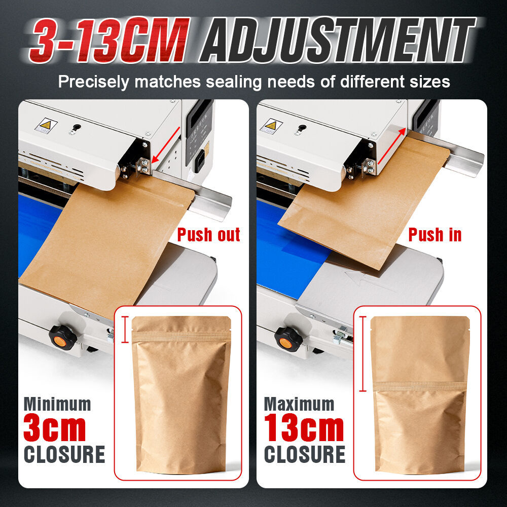 L2 Bag Sealing Machine Deepening Upgraded Sealer Machine Plastic Bag Food Packaging Machine