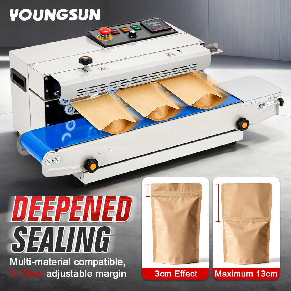 L2 Bag Sealing Machine Deepening Upgraded Sealer Machine Plastic Bag Food Packaging Machine