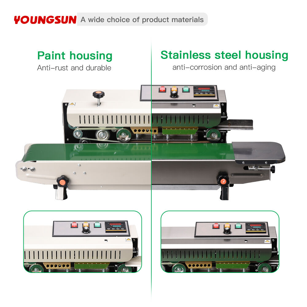 FR-900  Bag Sealing Machine Band Sealer Sealing Machine Heat Plastic Bag Food Bag Heat Sealer