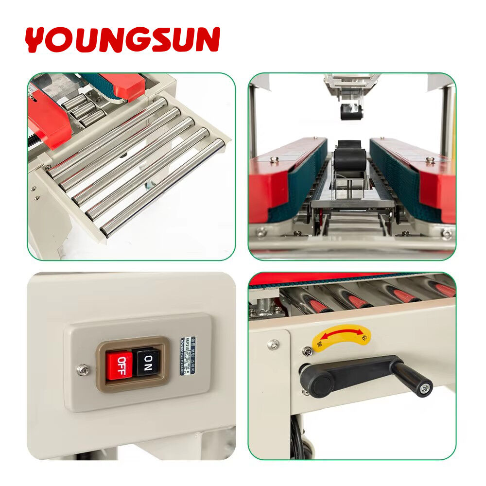 FXC-4530 Cardboard Box Sealing Machine Airplane Box Auto Carton Packing Machine Manufacturer Box Taping Machine
