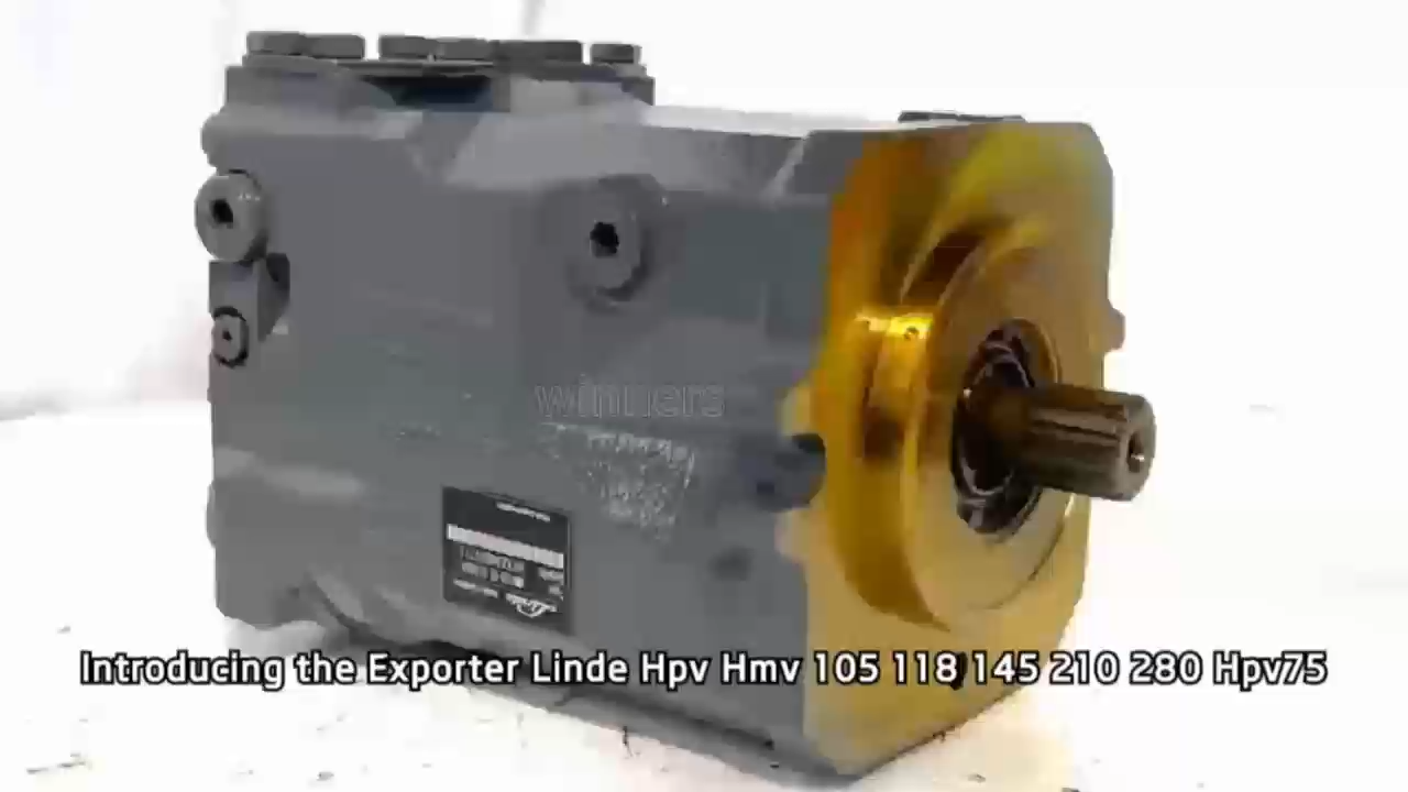 Linde HPV HMV Hydraulic Motor | 2500 L/min High Flow | Double Structure for Reliability