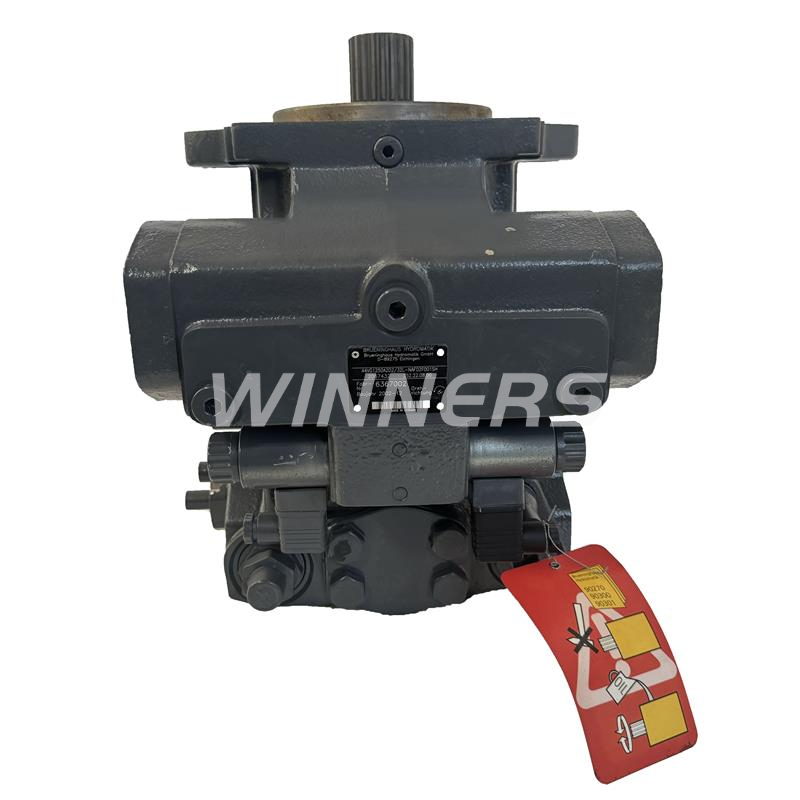 Why are hydraulic piston pumps ideal for large construction machinery?