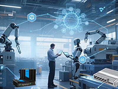 Lösungen für Industrie-Router und -Gateways im Zeitalter der Industrie 4.0