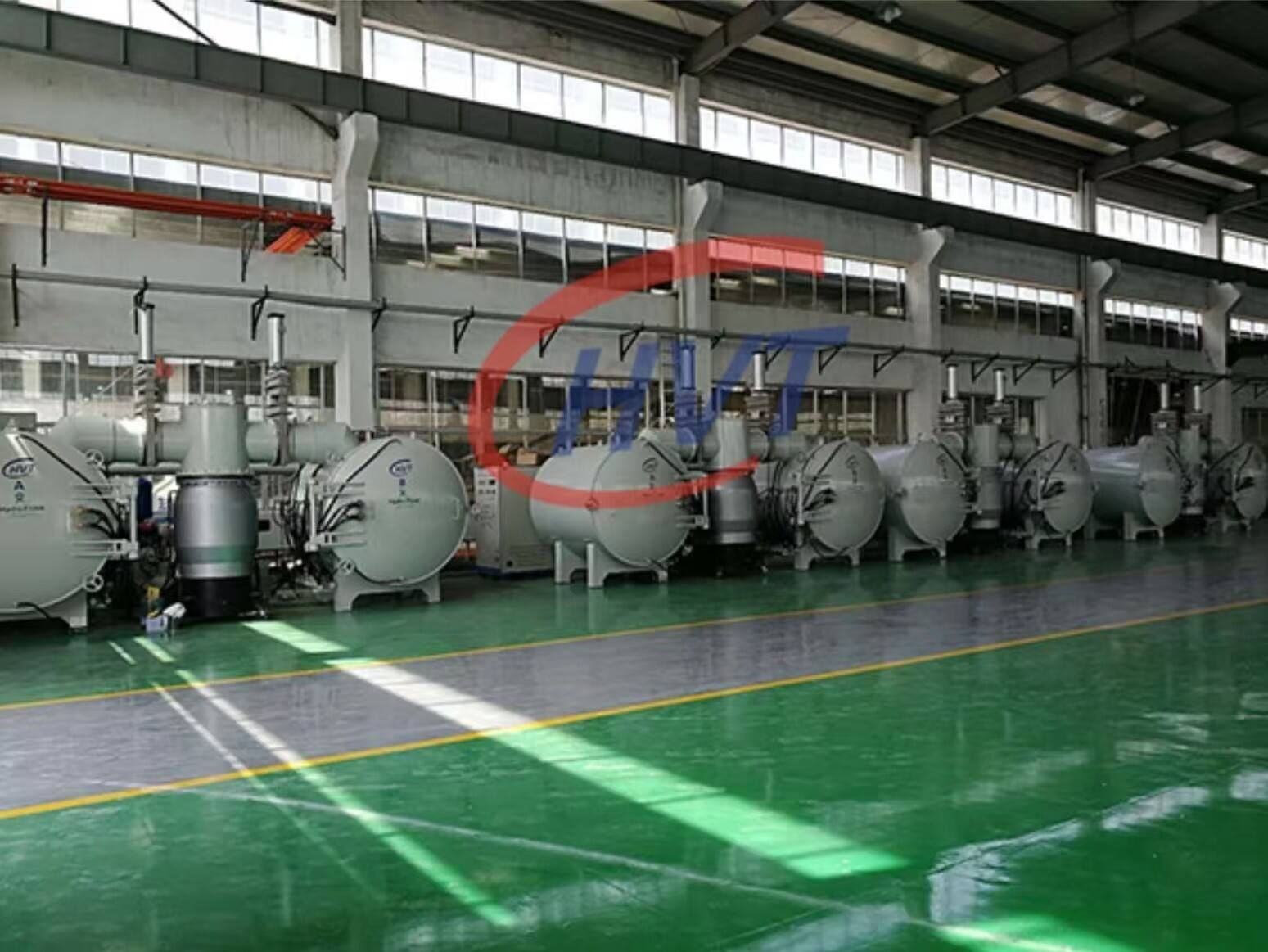 Example of Completed Installation of a Vacuum Dual-Chamber Brazing Furnace